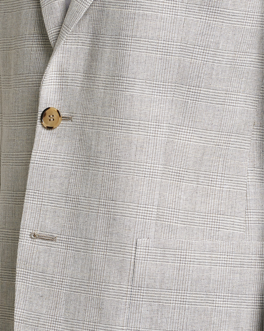 Hombres | Blazers | Morris | Archie Glencheck Cotton Blazer Khaki