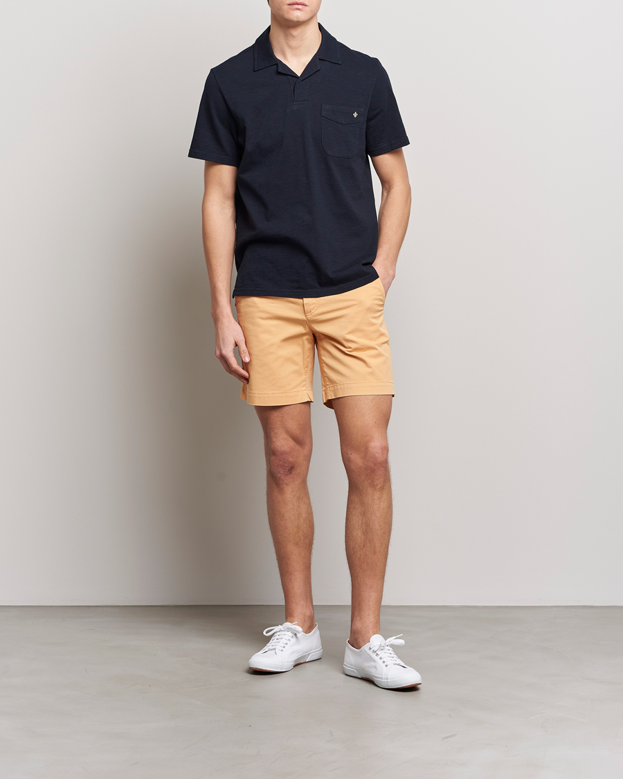 Hombres | Pantalones cortos | Morris | Light Twill Chino Shorts Orange