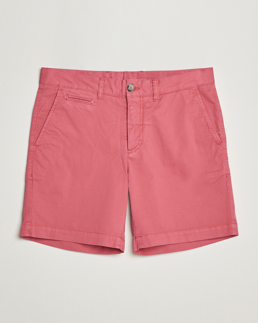 Hombres | Pantalones cortos | Morris | Light Twill Chino Shorts Red