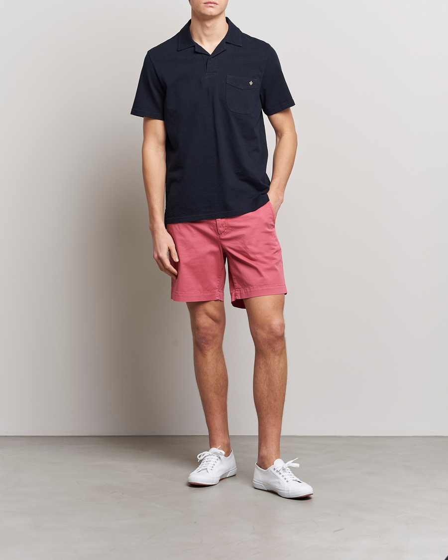 Hombres | Pantalones cortos | Morris | Light Twill Chino Shorts Red