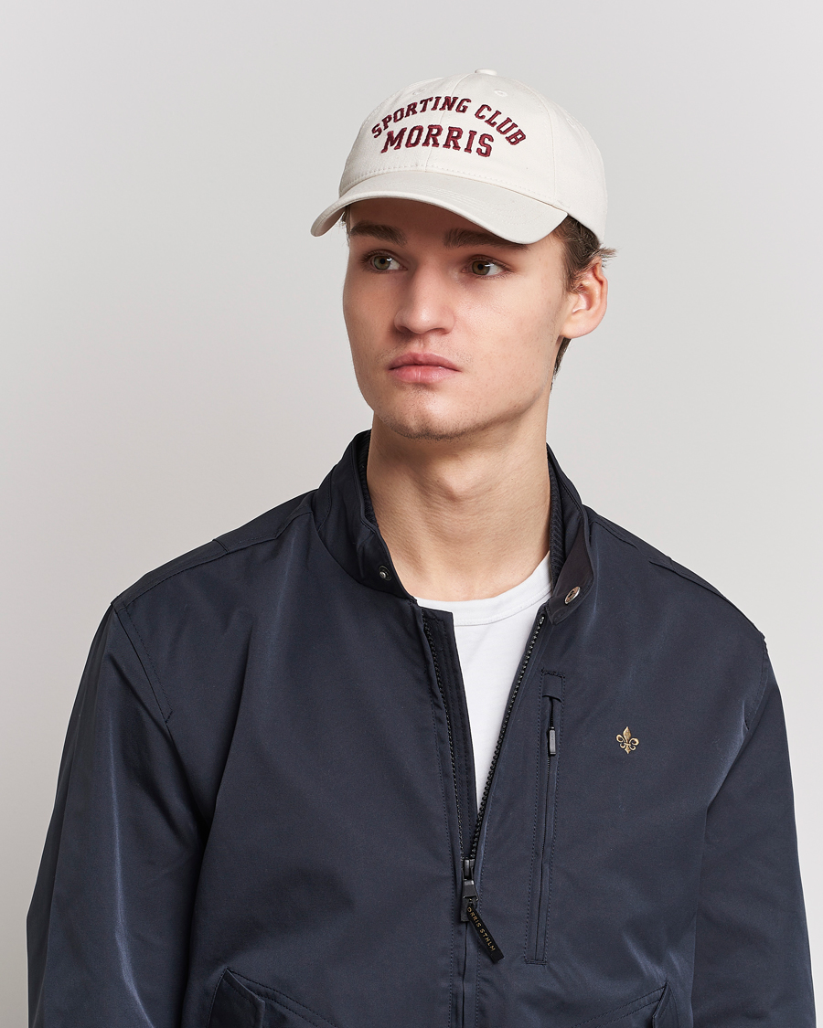 Hombres | Morris Welton Cotton Cap White | Morris | Welton Cotton Cap White