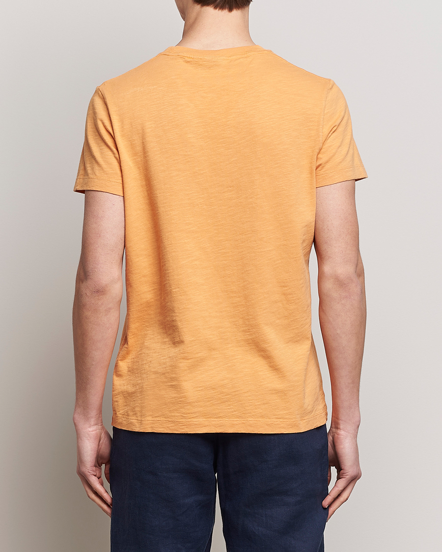 Hombres | Camisetas | Morris | Lily Slub Pocket Crew Neck Tee Orange