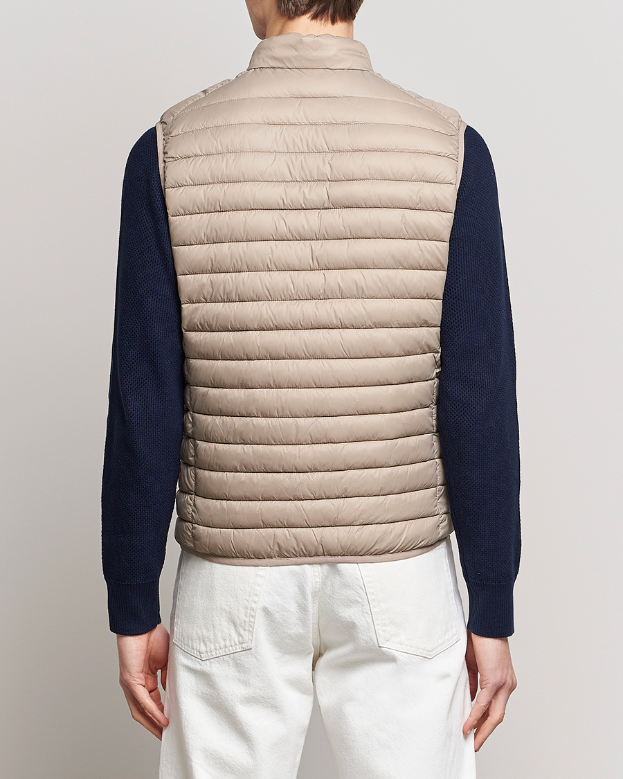 Hombres | Chalecos | Save The Duck | Adamus Lightweight Padded Vest Dune Beige