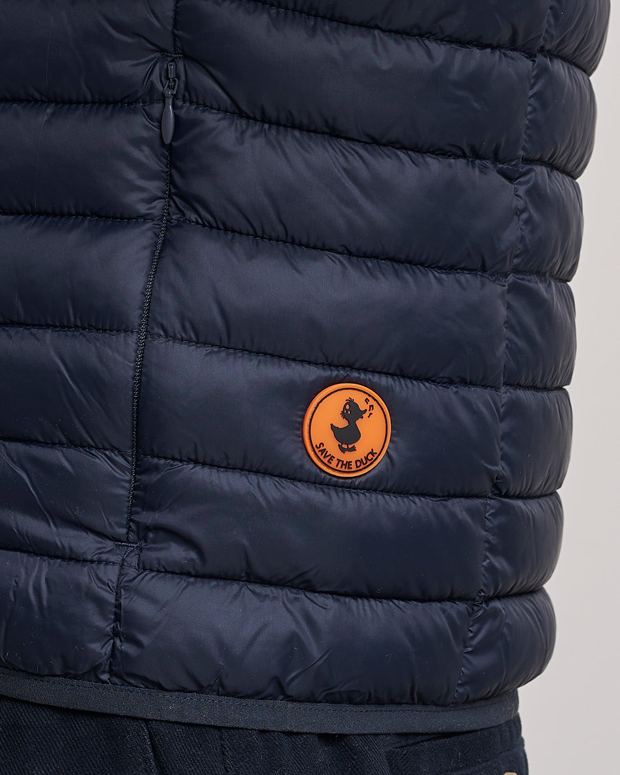 Hombres | Chalecos | Save The Duck | Adamus Lightweight Padded Vest Blue Black