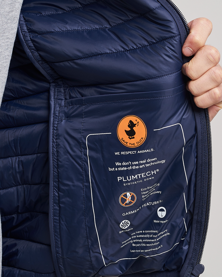Hombres | Abrigos y chaquetas | Save The Duck | Lee Lightweight Matt Padded Jacket Navy Blue
