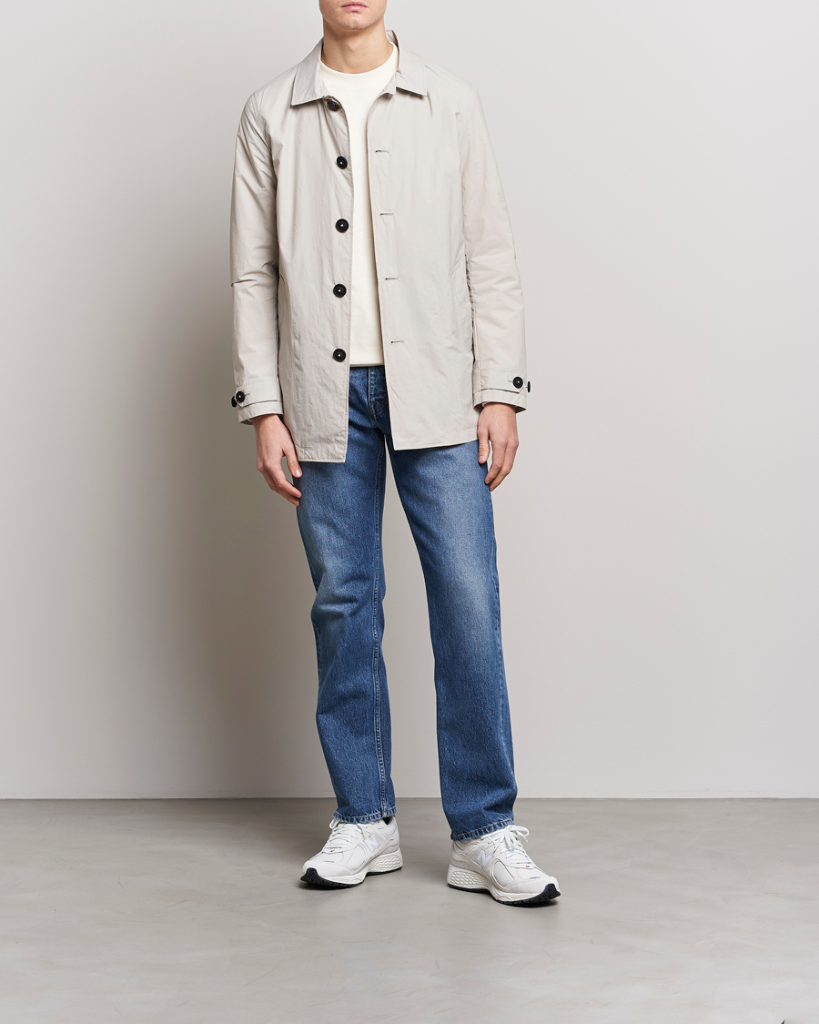 Hombres | Abrigos y chaquetas | Save The Duck | Hamilton Recycled Nylon Coat Rainy Beige