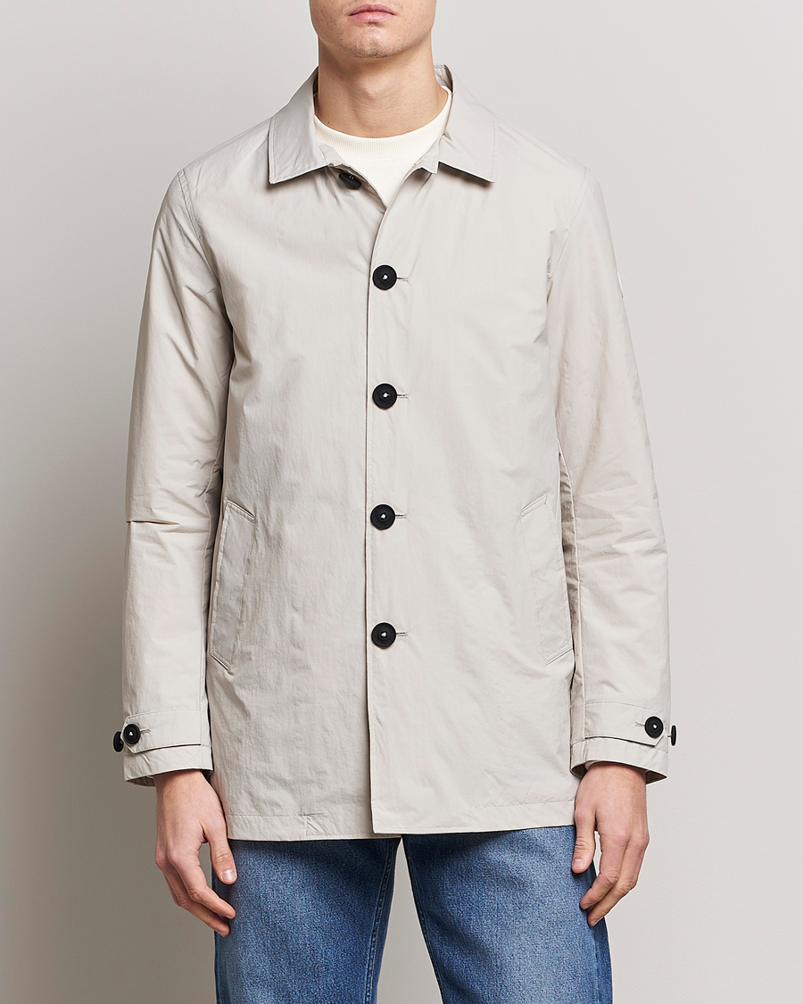 Hombres | Abrigos y chaquetas | Save The Duck | Hamilton Recycled Nylon Coat Rainy Beige