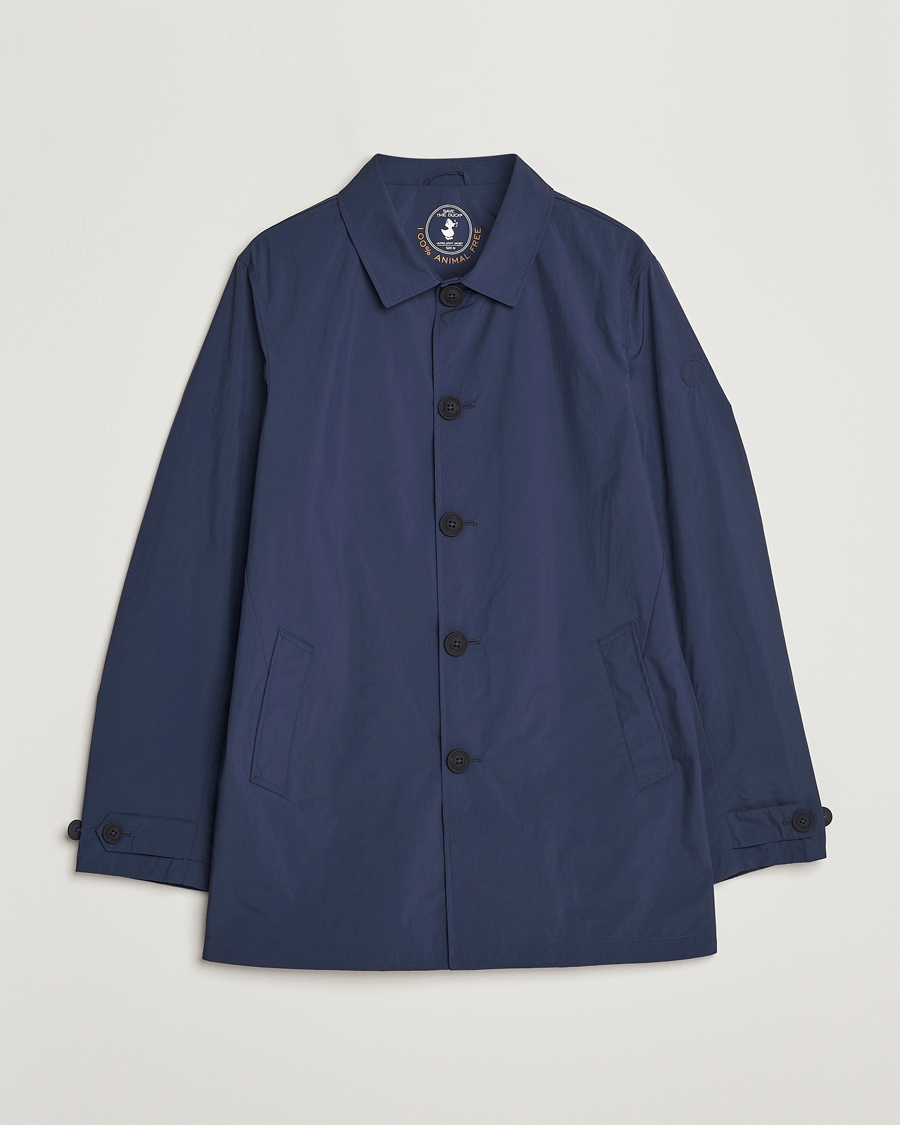 Hombres | Abrigos y chaquetas | Save The Duck | Hamilton Recycled Nylon Coat Navy Blue