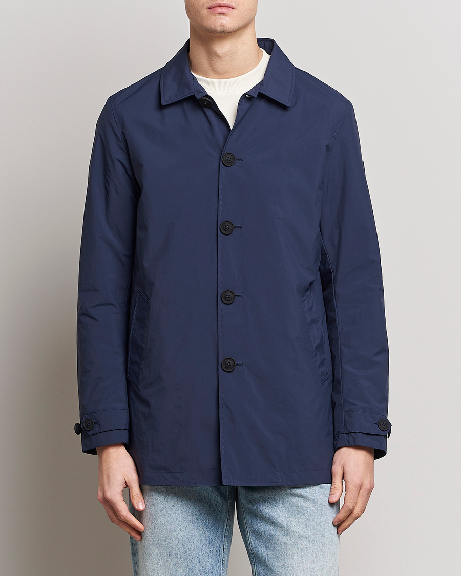 Hombres | Abrigos y chaquetas | Save The Duck | Hamilton Recycled Nylon Coat Navy Blue