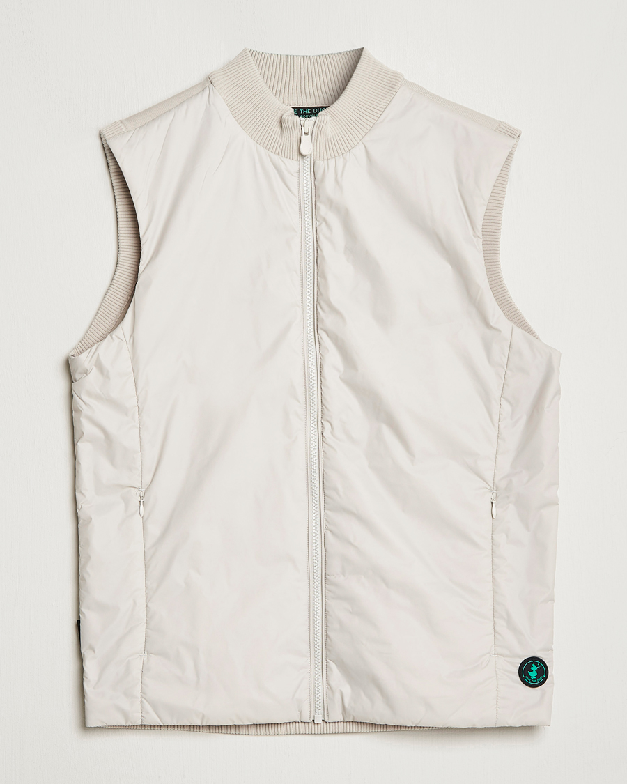 Hombres | Chalecos | Save The Duck | Tucana Recycled Hybrid Vest Rainy Beige