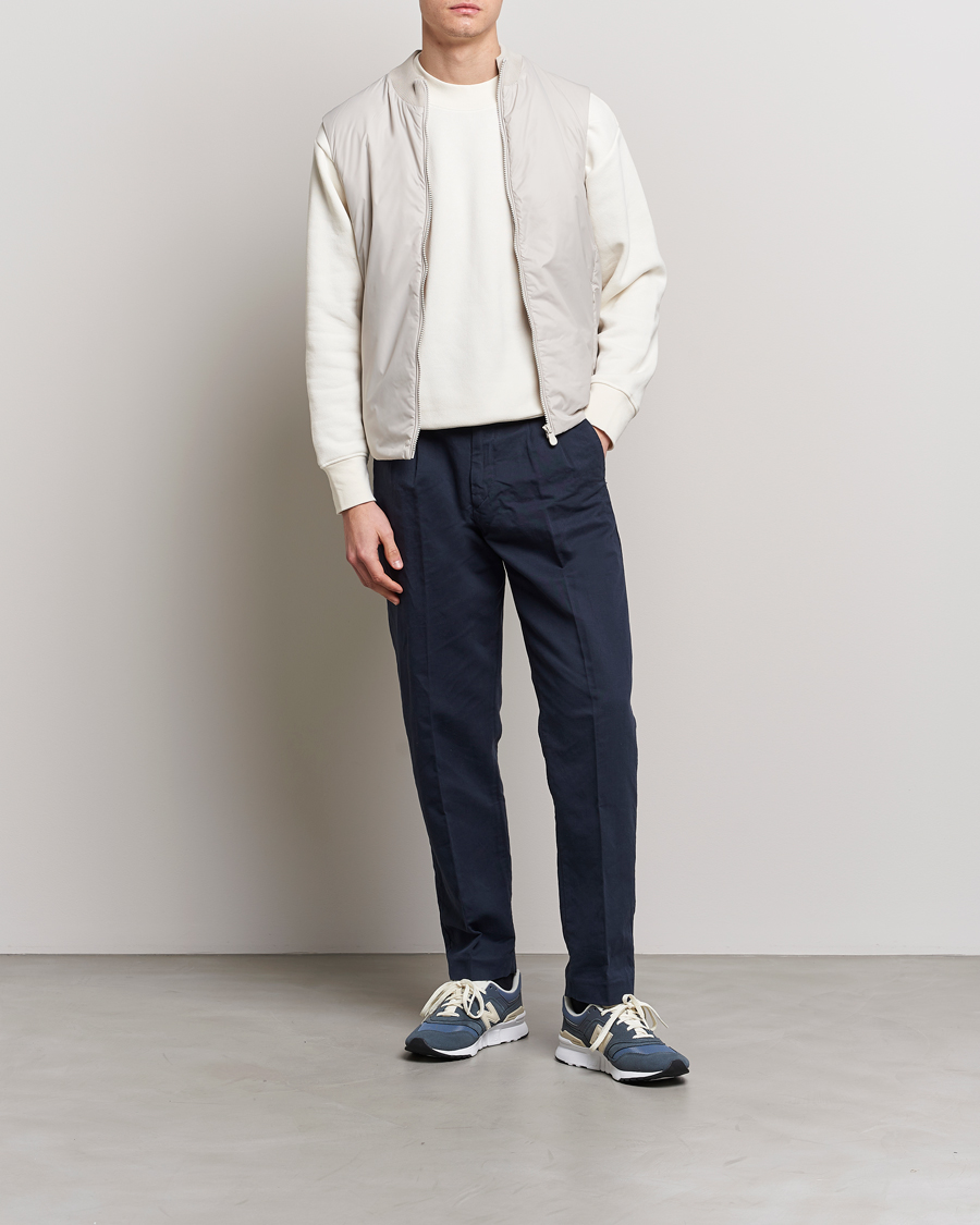 Hombres | Chalecos | Save The Duck | Tucana Recycled Hybrid Vest Rainy Beige