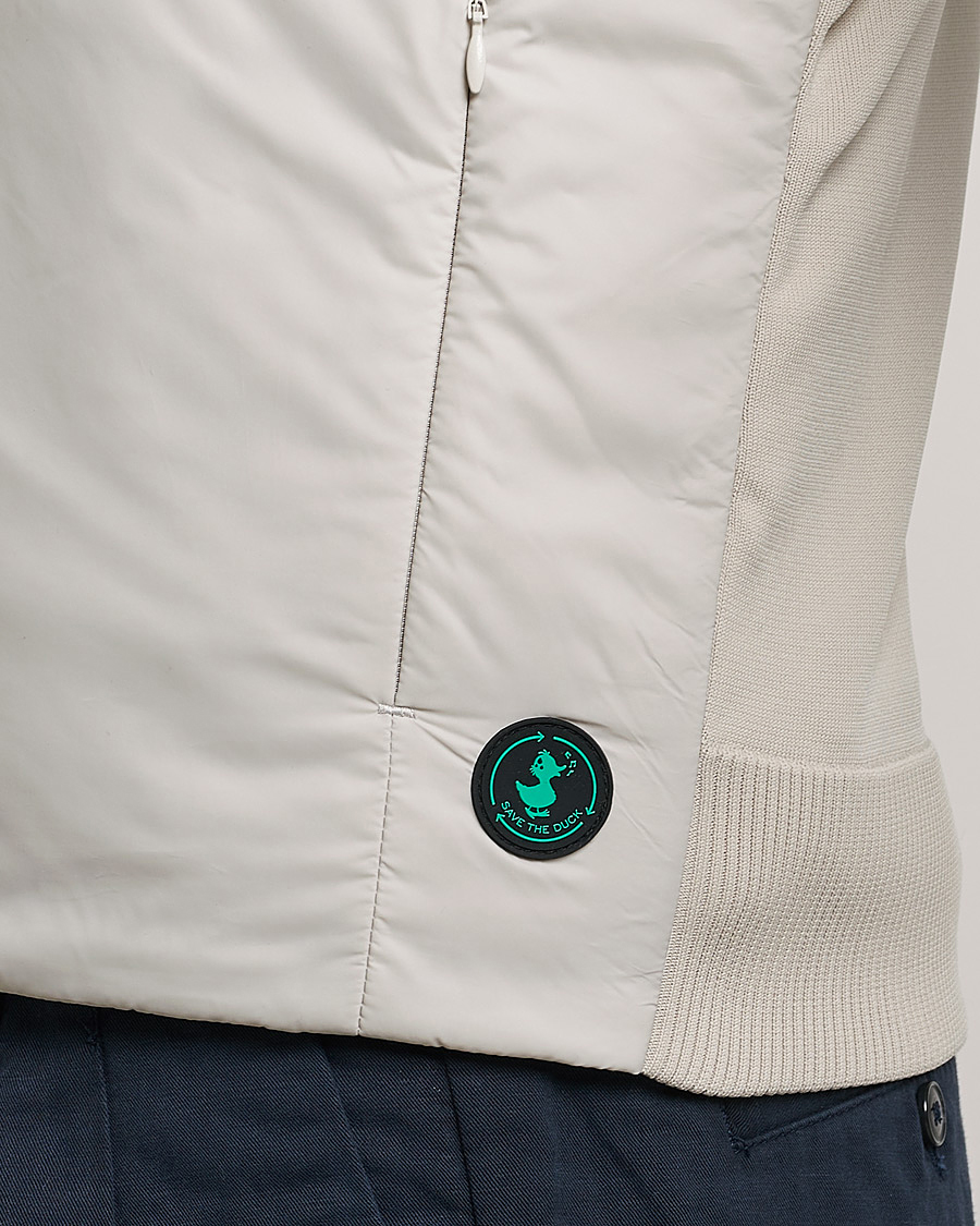 Hombres | Chalecos | Save The Duck | Tucana Recycled Hybrid Vest Rainy Beige