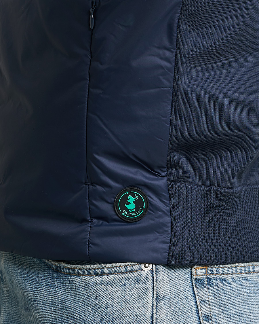 Hombres | Chalecos | Save The Duck | Tucana Recycled Hybrid Vest Navy Blue