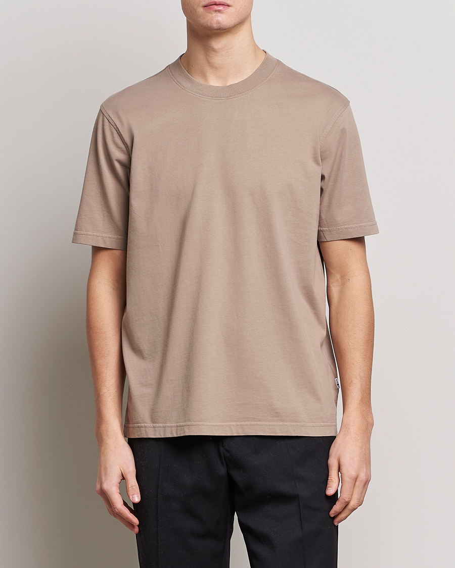 Hombres | Camisetas | NN07 | Adam Pima Crew Neck T-Shirt Greige