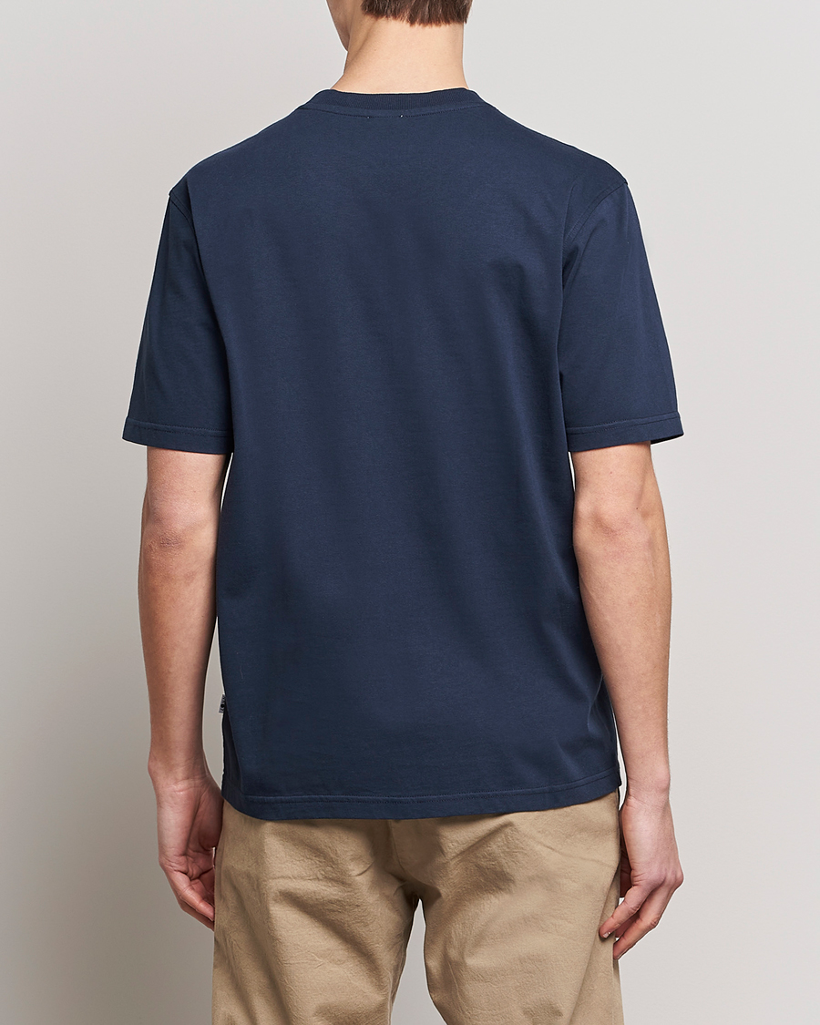 Hombres | Camisetas | NN07 | Adam Pima Crew Neck T-Shirt Navy Blue