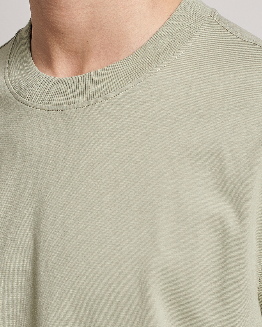 Hombres | Camisetas | NN07 | Adam Pima Crew Neck T-Shirt Pale Green