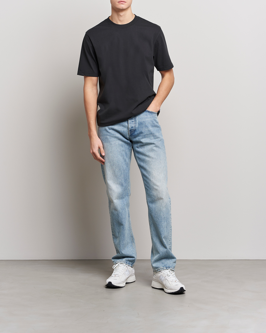 Hombres | Camisetas | NN07 | Adam Pima Crew Neck T-Shirt Black