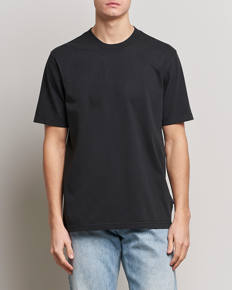Hombres | Camisetas | NN07 | Adam Pima Crew Neck T-Shirt Black