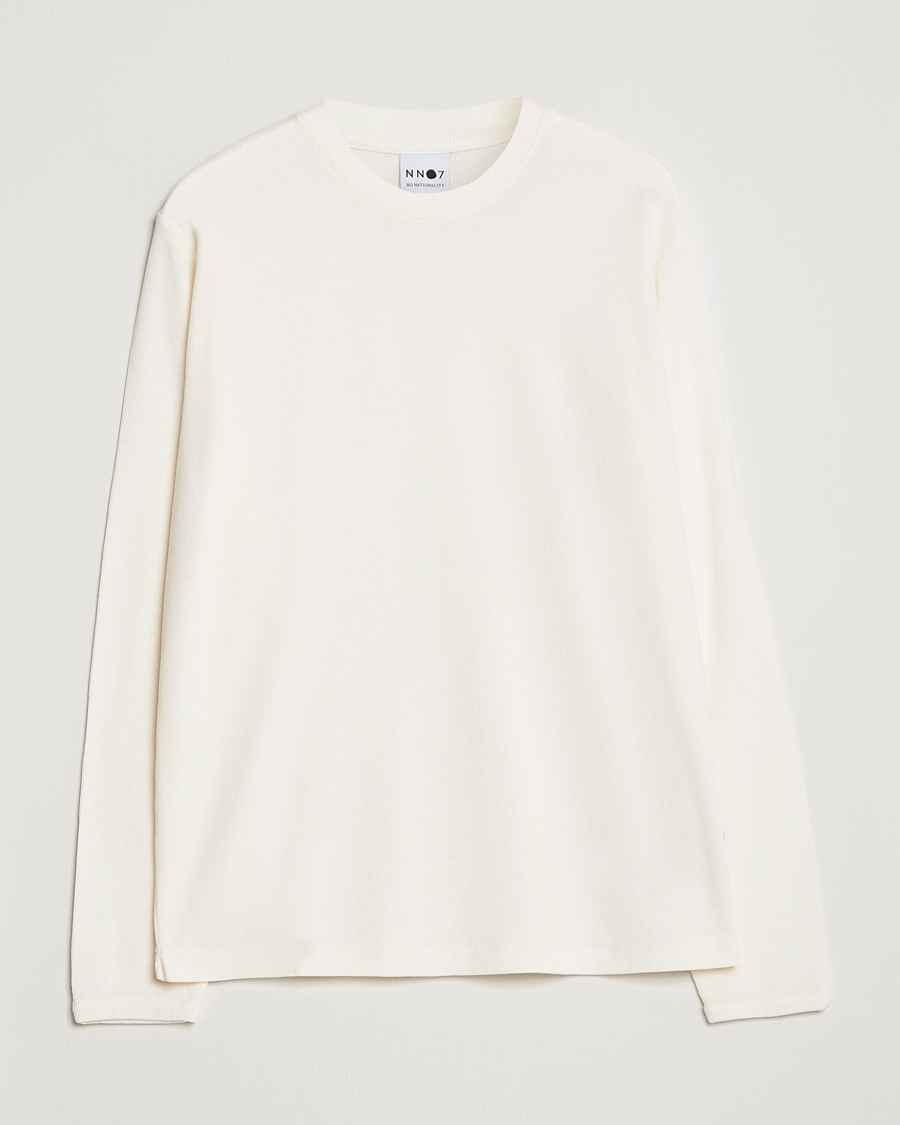 Hombres | Jerséis y prendas de punto | NN07 | Clive Knitted Sweater Egg White