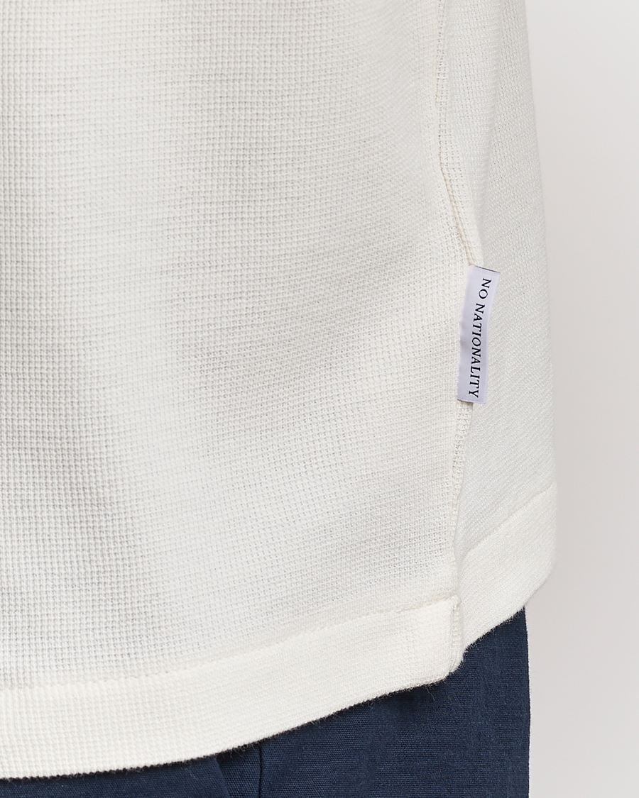Hombres | Jerséis y prendas de punto | NN07 | Clive Knitted Sweater Egg White