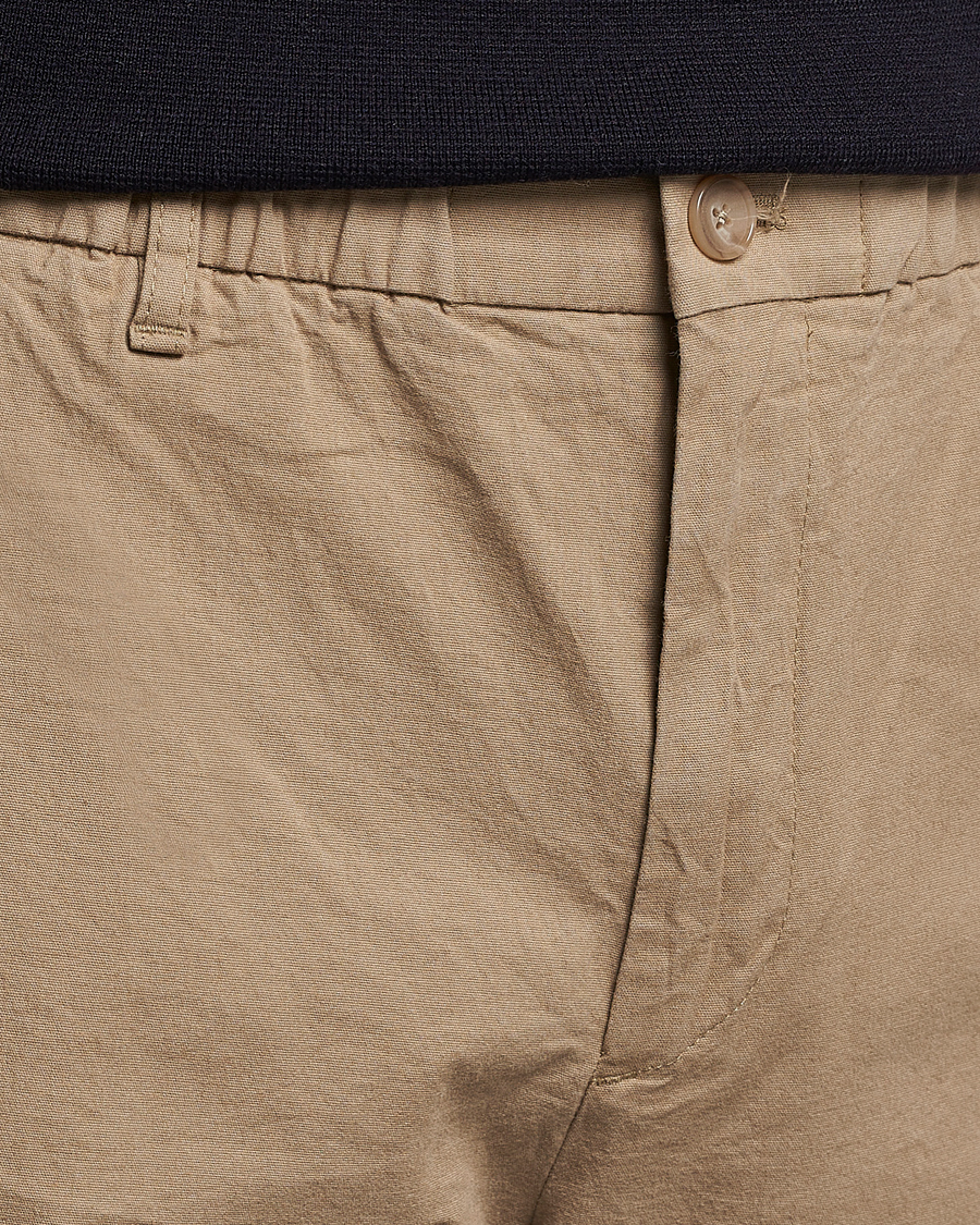 Hombres | Pantalones | NN07 | Theodore Comfort Pants Greige