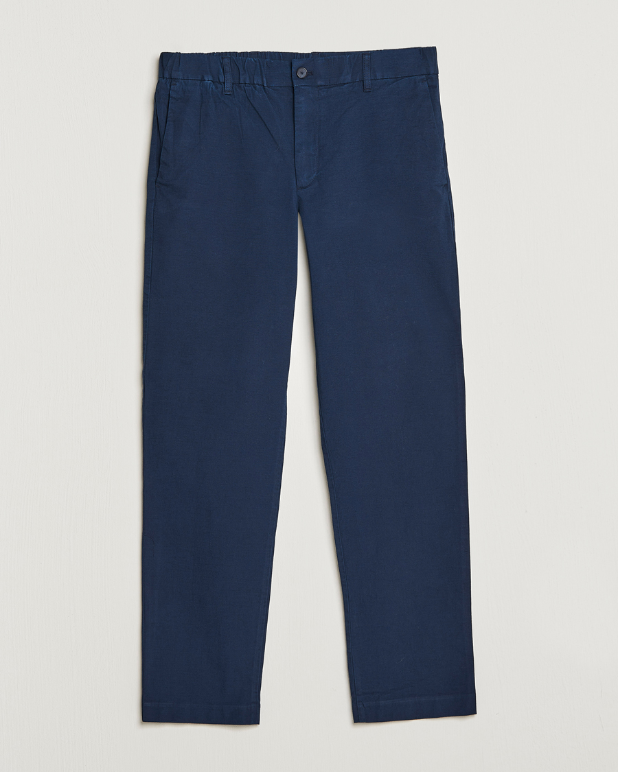 Hombres | Pantalones | NN07 | Theodore Comfort Pants Navy Blue