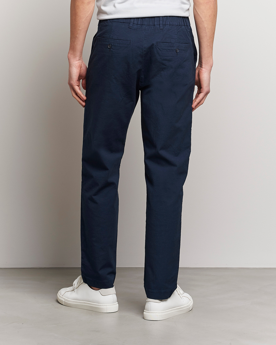Hombres | Pantalones | NN07 | Theodore Comfort Pants Navy Blue
