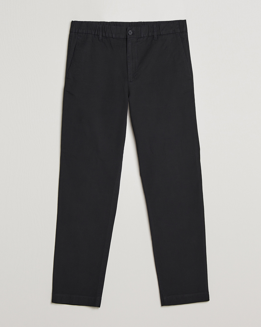 Hombres | Pantalones | NN07 | Theodore Comfort Pants Black