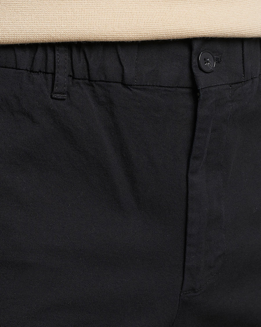 Hombres | Pantalones | NN07 | Theodore Comfort Pants Black