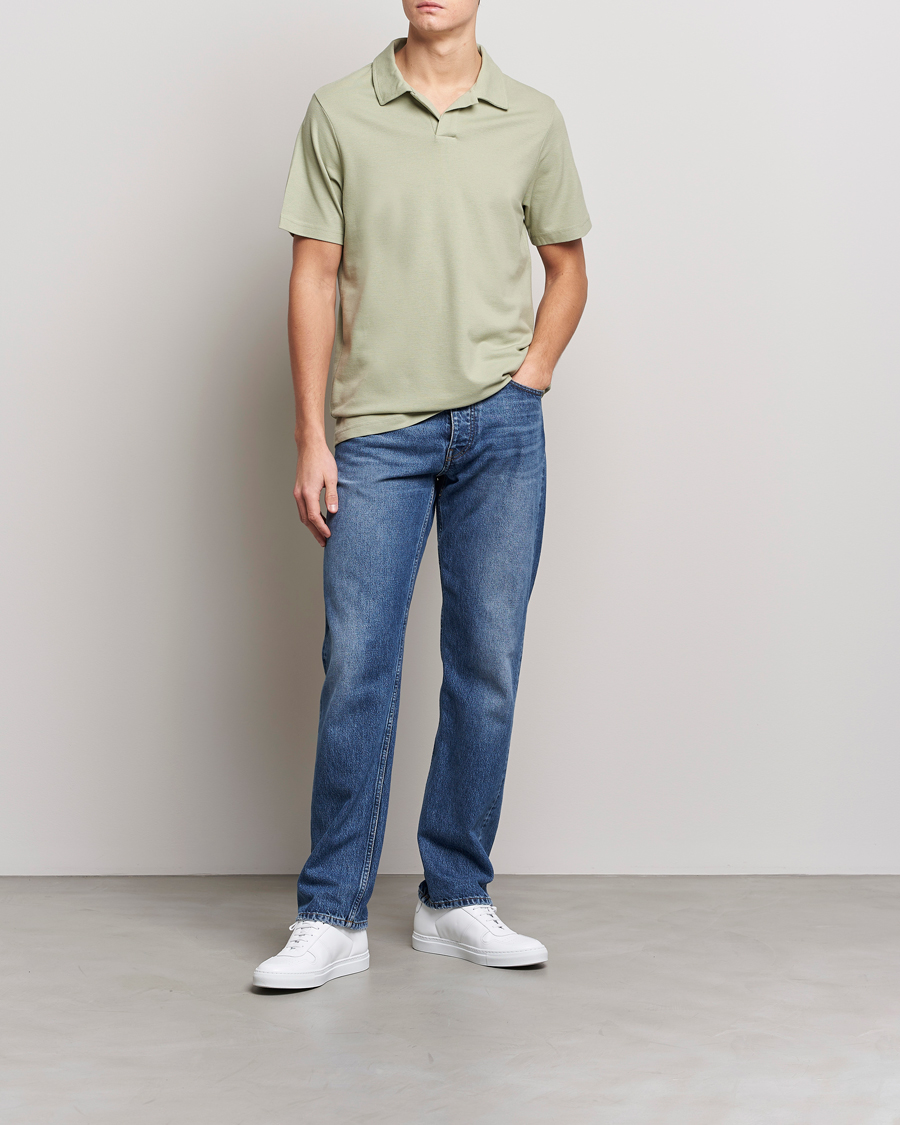 Hombres | Polos | NN07 | Ross Polo Pale Green
