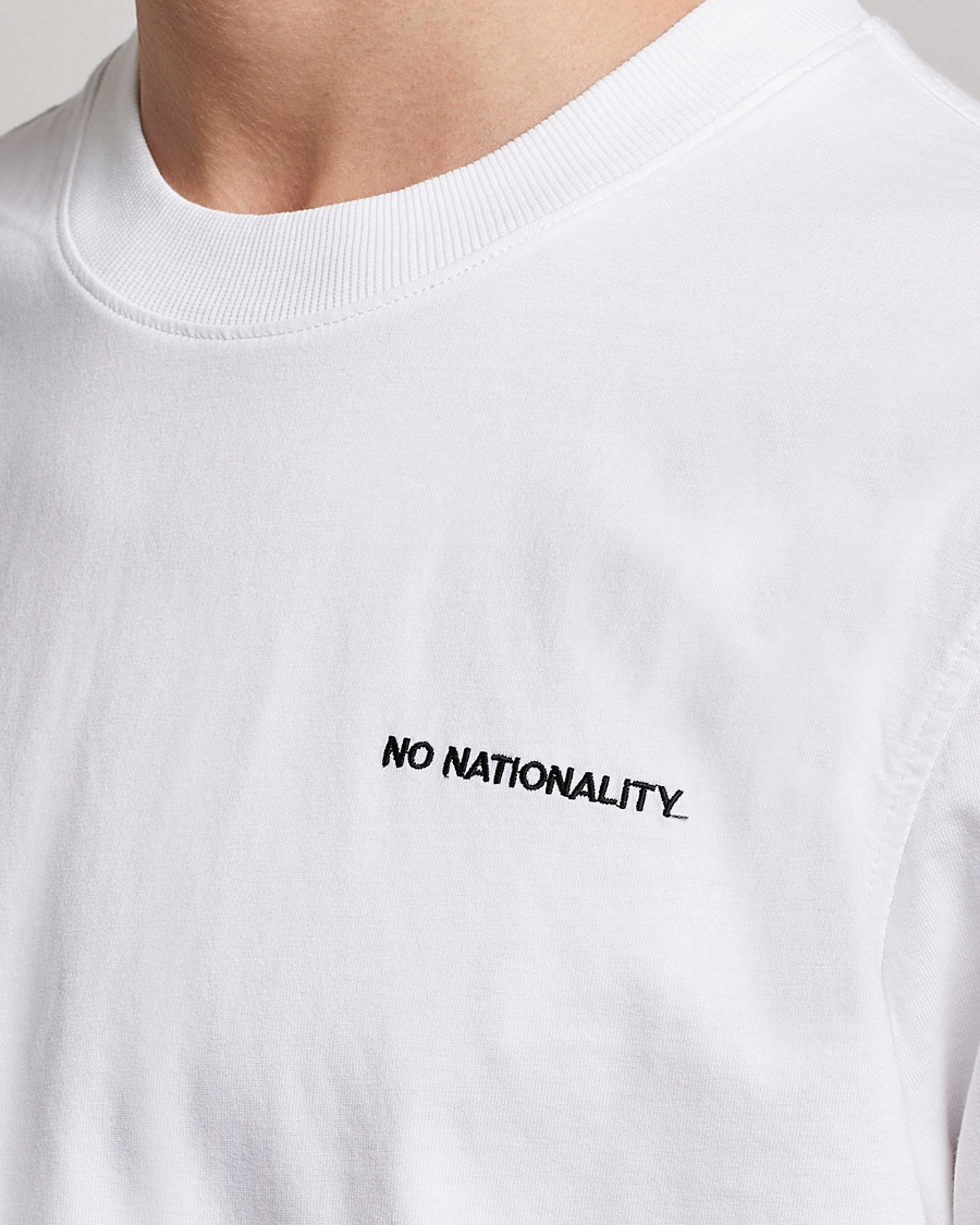 Hombres | Camisetas | NN07 | Adam Logo Crew Neck T-Shirt White