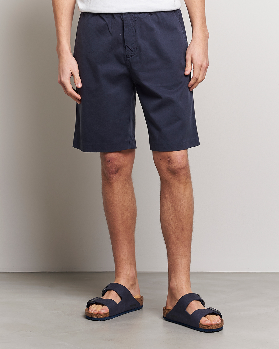Hombres | Pantalones cortos | NN07 | Theodore Confort Shorts Navy Blue