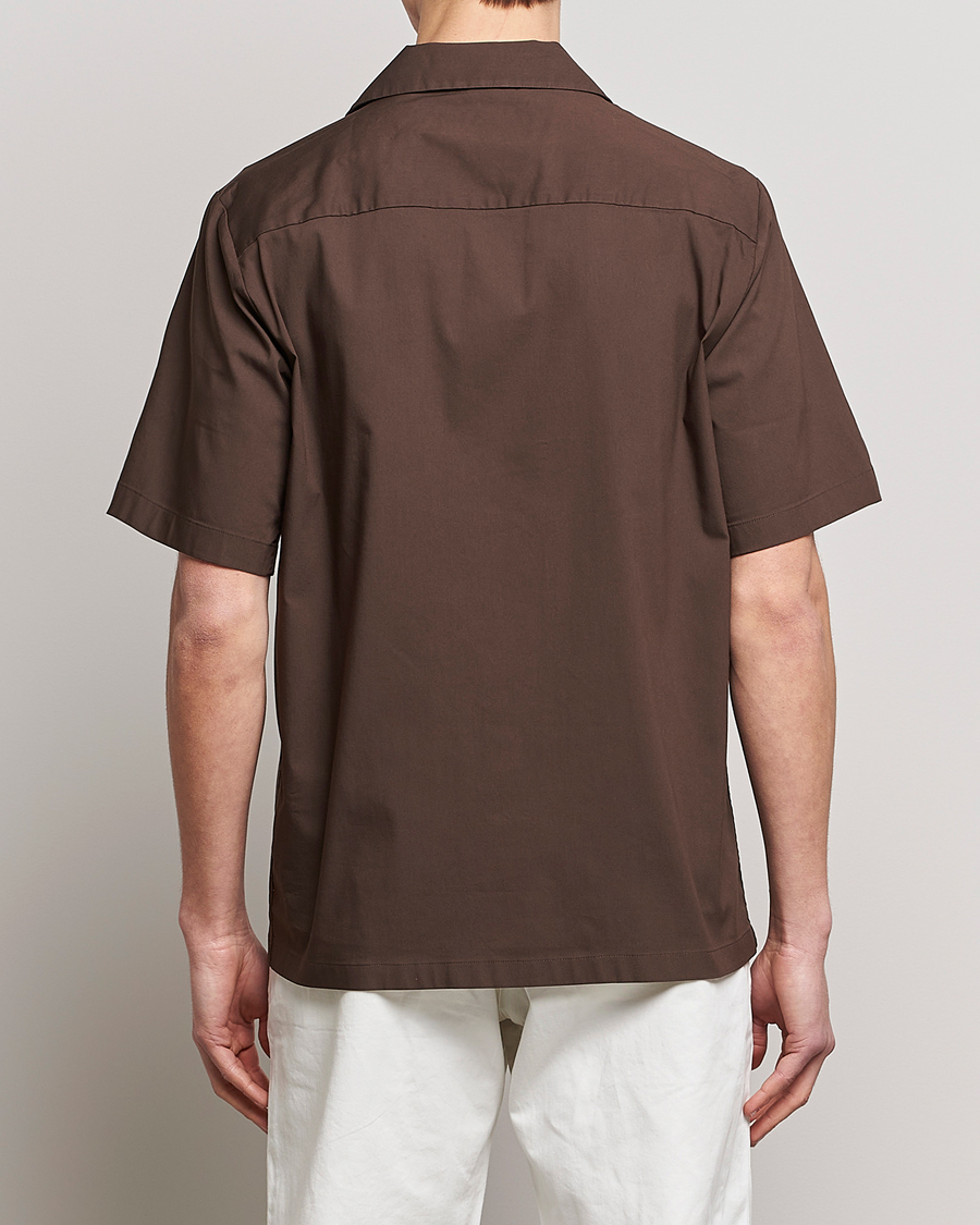 Hombres | Camisas | NN07 | Daniel Pocket Resort Collar Shirt Brown