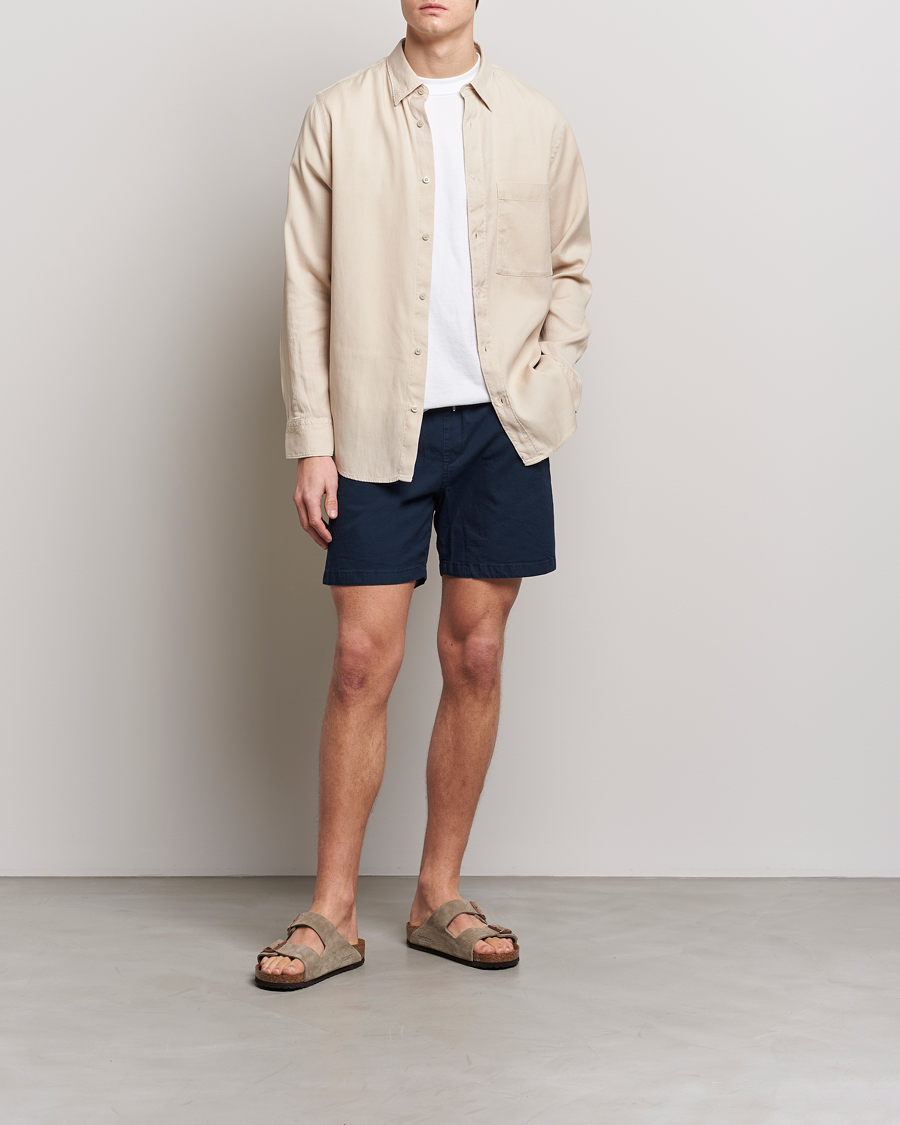 Hombres | Camisas | NN07 | Cohen Summer Cord Shirt Cream