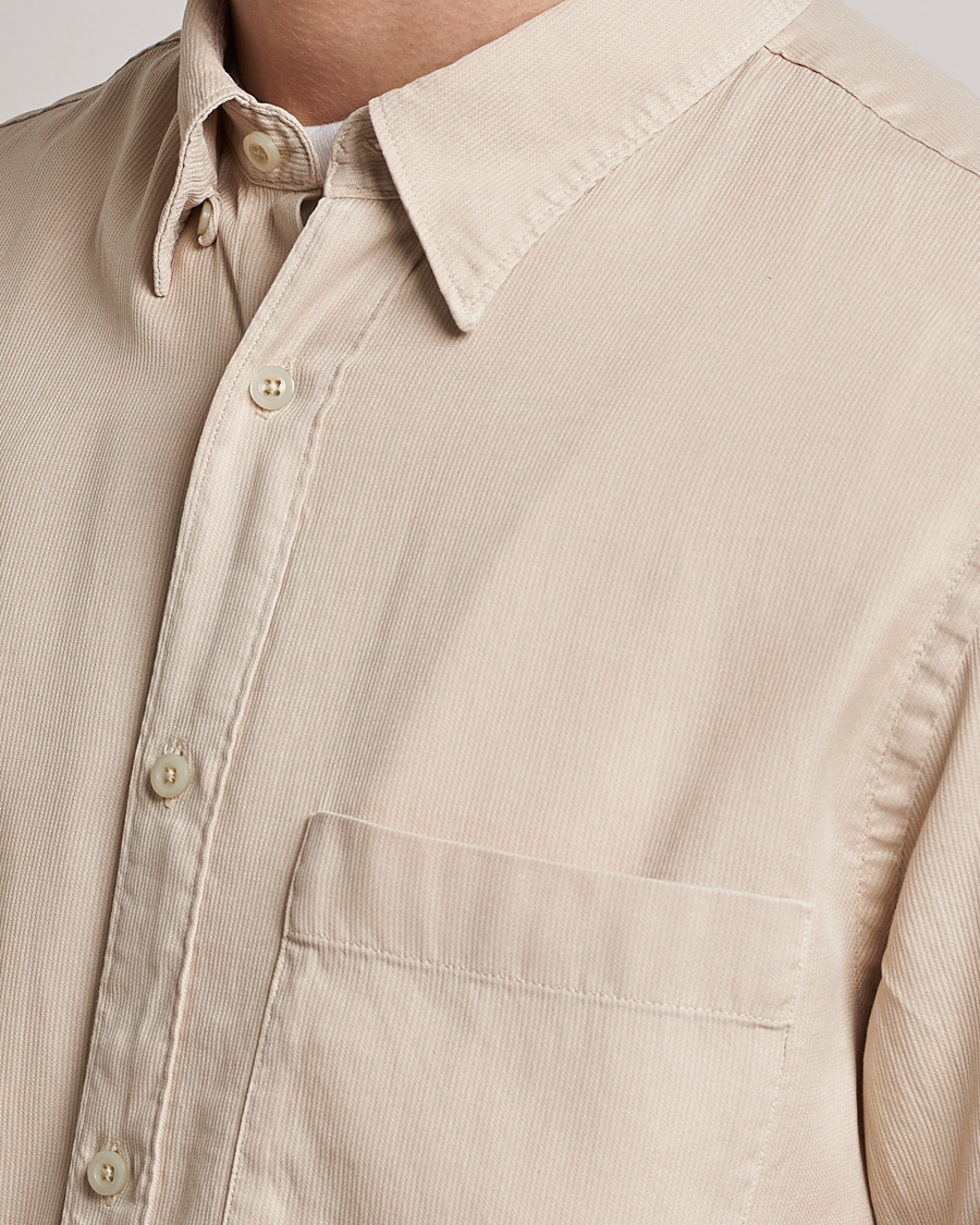 Hombres | Camisas | NN07 | Cohen Summer Cord Shirt Cream