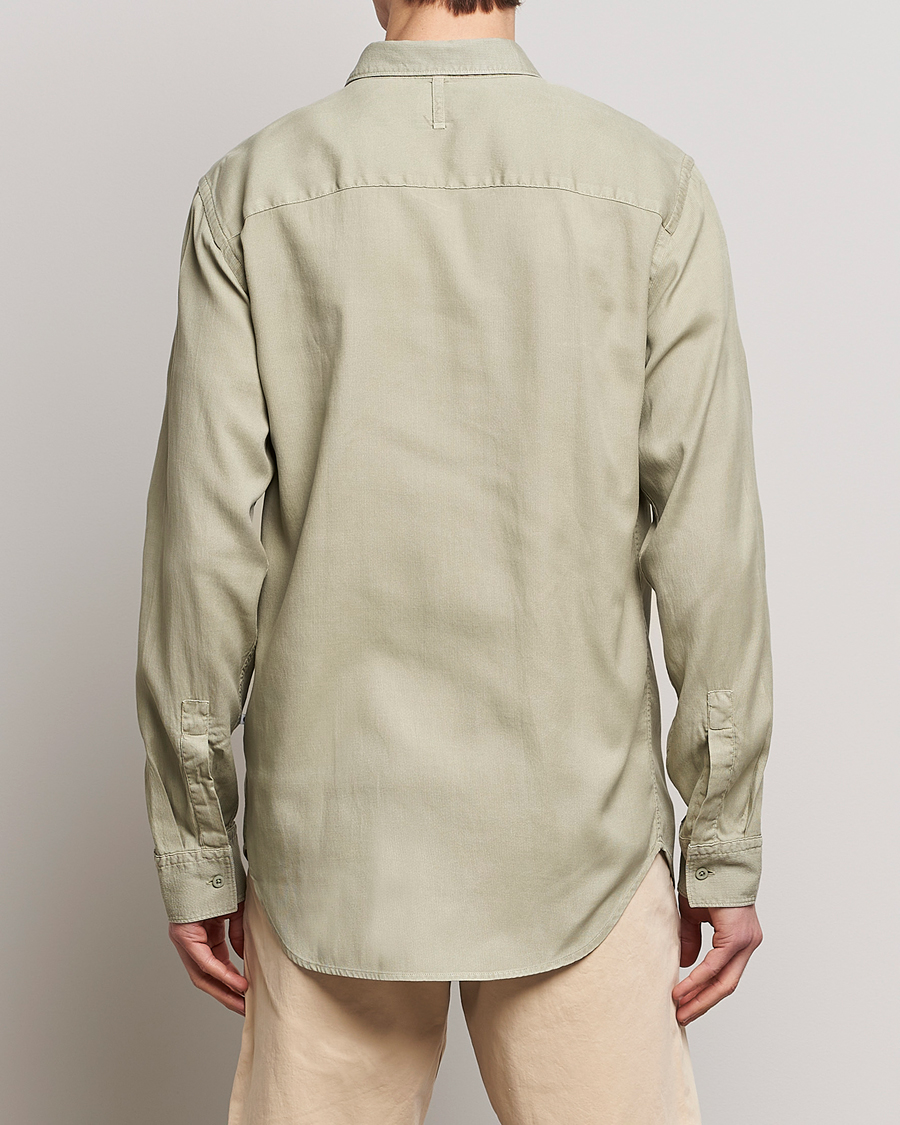 Hombres | Camisas | NN07 | Cohen Summer Cord Shirt Pale Green