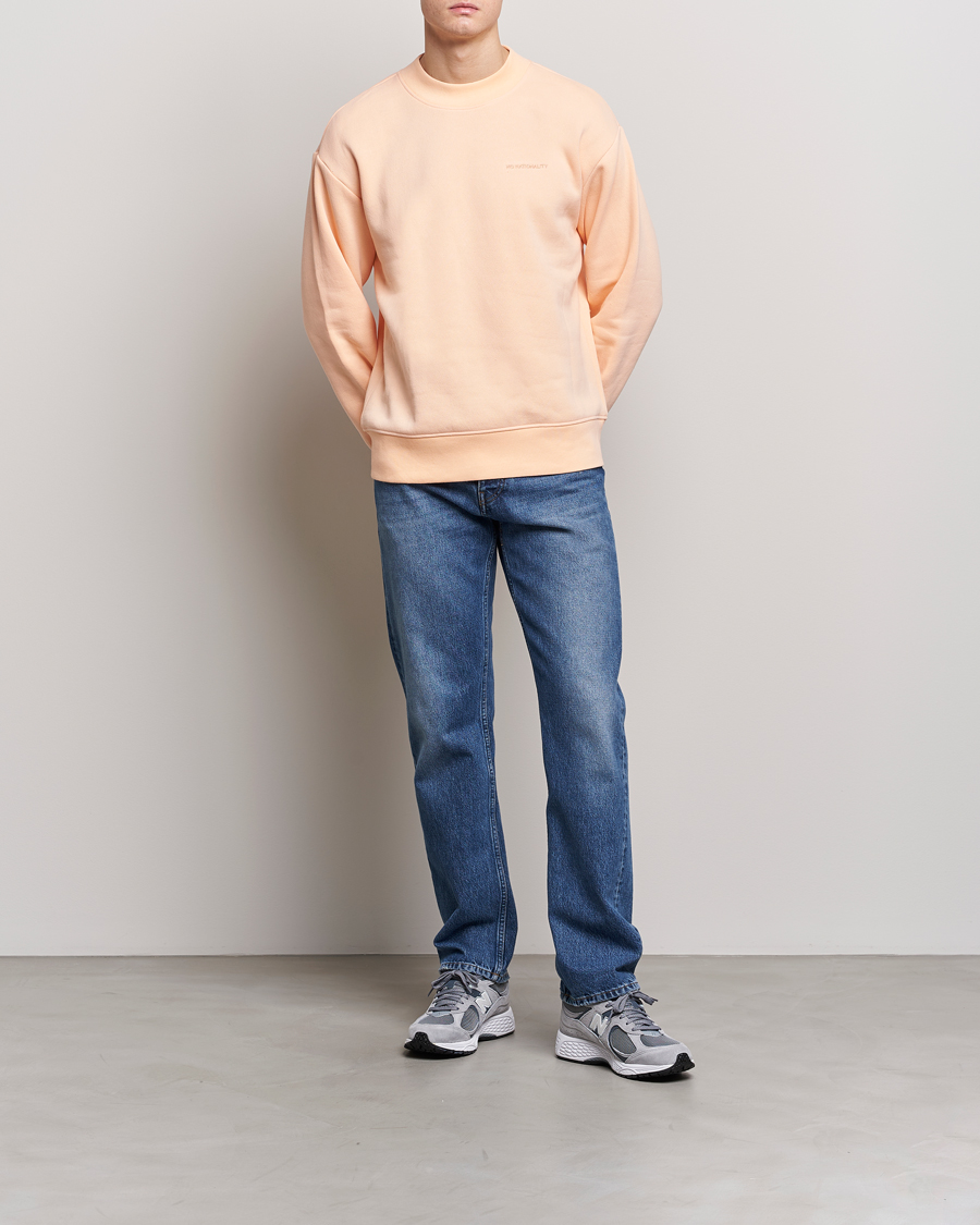 Hombres | Jerséis y prendas de punto | NN07 | Briggs Mock Neck Sweater Prairy Sunset