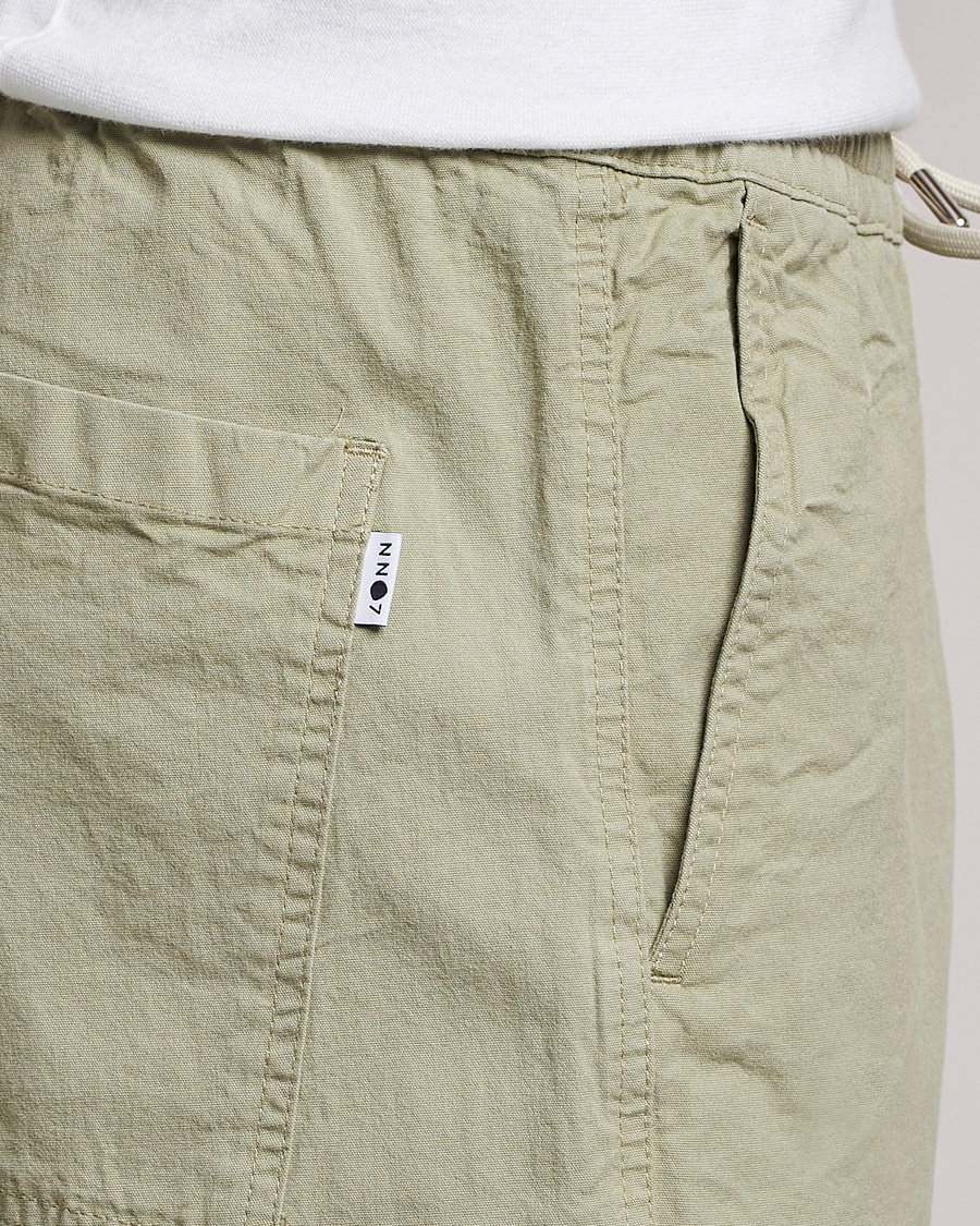 Hombres | Pantalones cortos | NN07 | Gregor Tencel Drawstring Shorts Pale Green