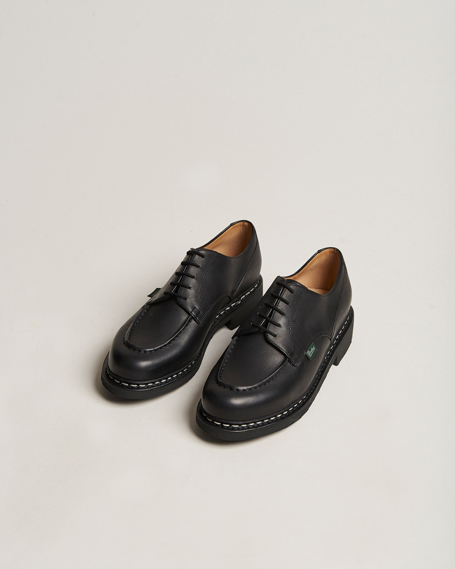 Hombres | Zapatos hechos a mano | Paraboot | Chambord Derby Black