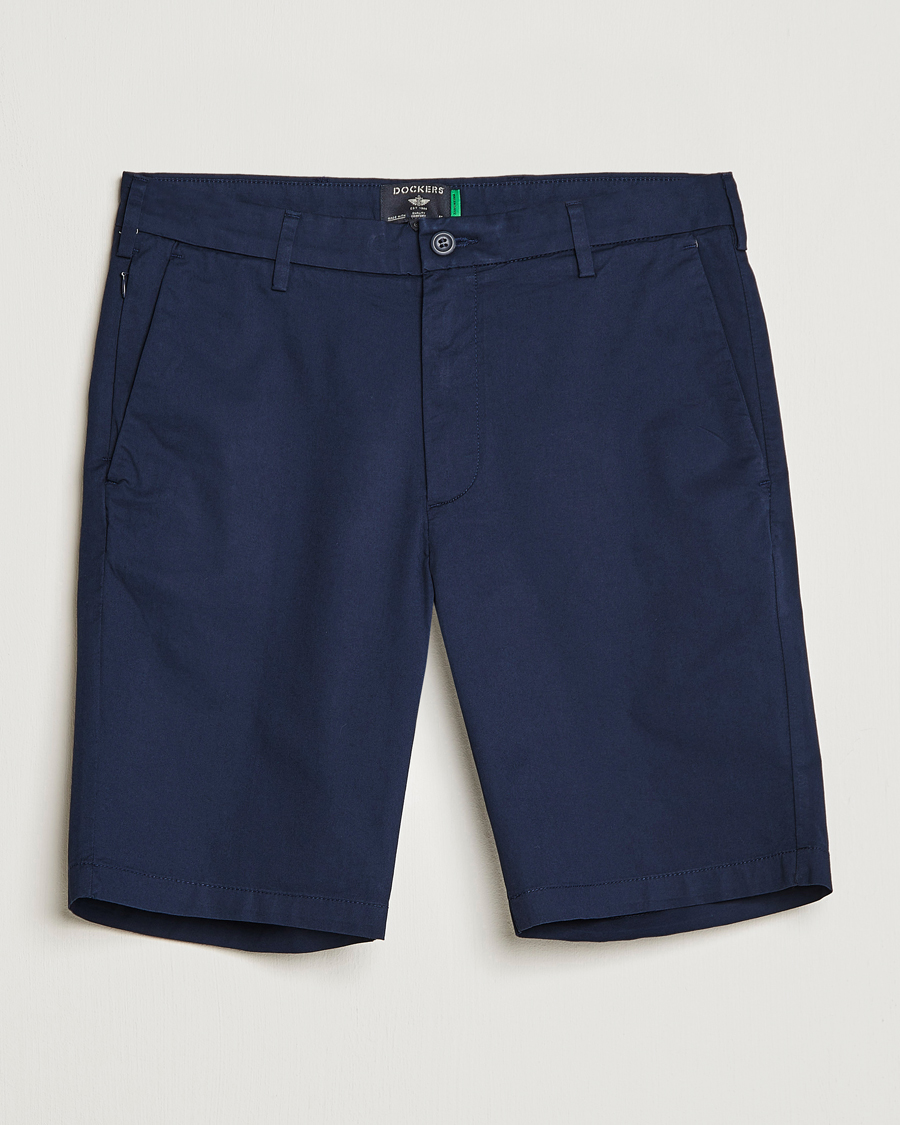 Hombres | Pantalones cortos | Dockers | Cotton Stretch Twill Chino Shorts Navy Blazer
