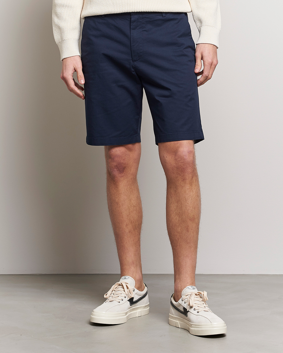 Hombres |  | Dockers | Cotton Stretch Twill Chino Shorts Navy Blazer