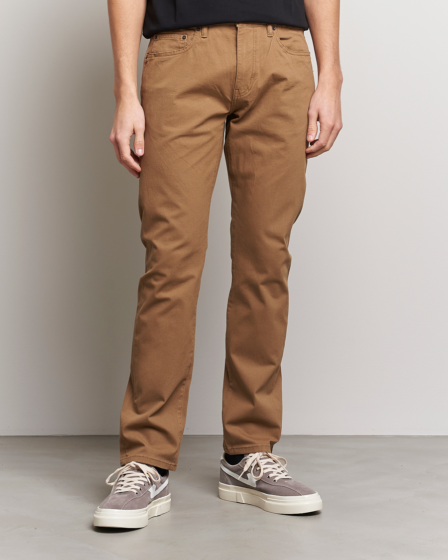 Hombres | Pantalones | Dockers | 5-Pocket Cotton Stretch Trousers Otter