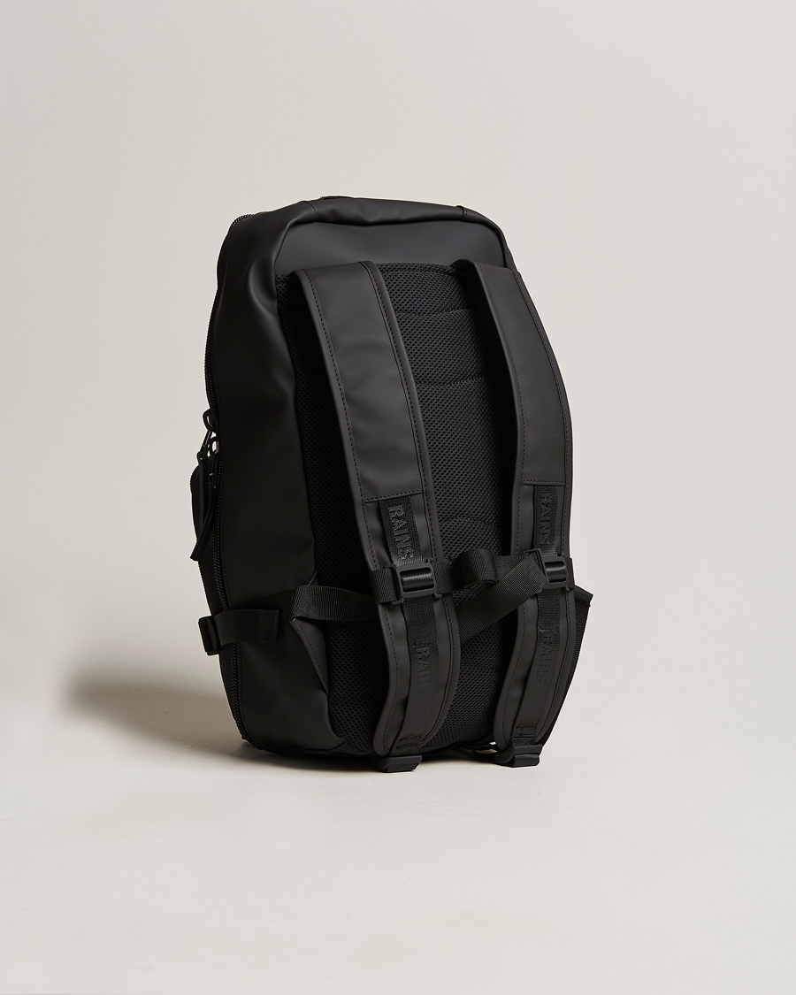 Hombres | RAINS Trail Rucksack Black | RAINS | Trail Rucksack Black