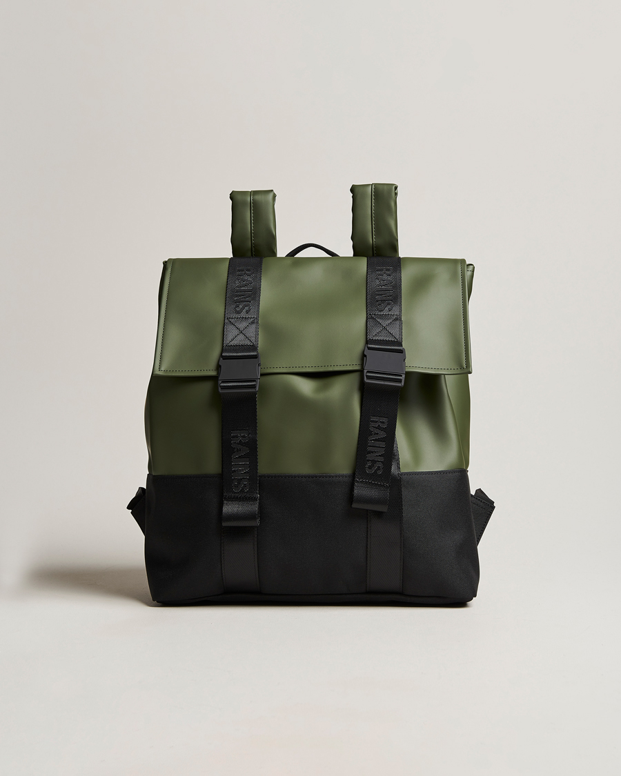 Hombres | RAINS Trail Messenger Bag Evergreen | RAINS | Trail Messenger Bag Evergreen