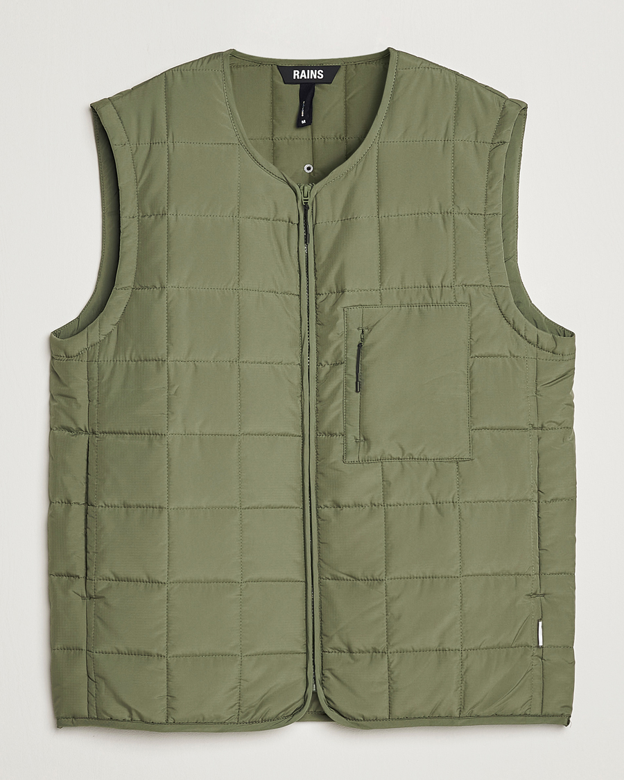 Hombres | Chalecos | RAINS | Liner Vest Evergreen