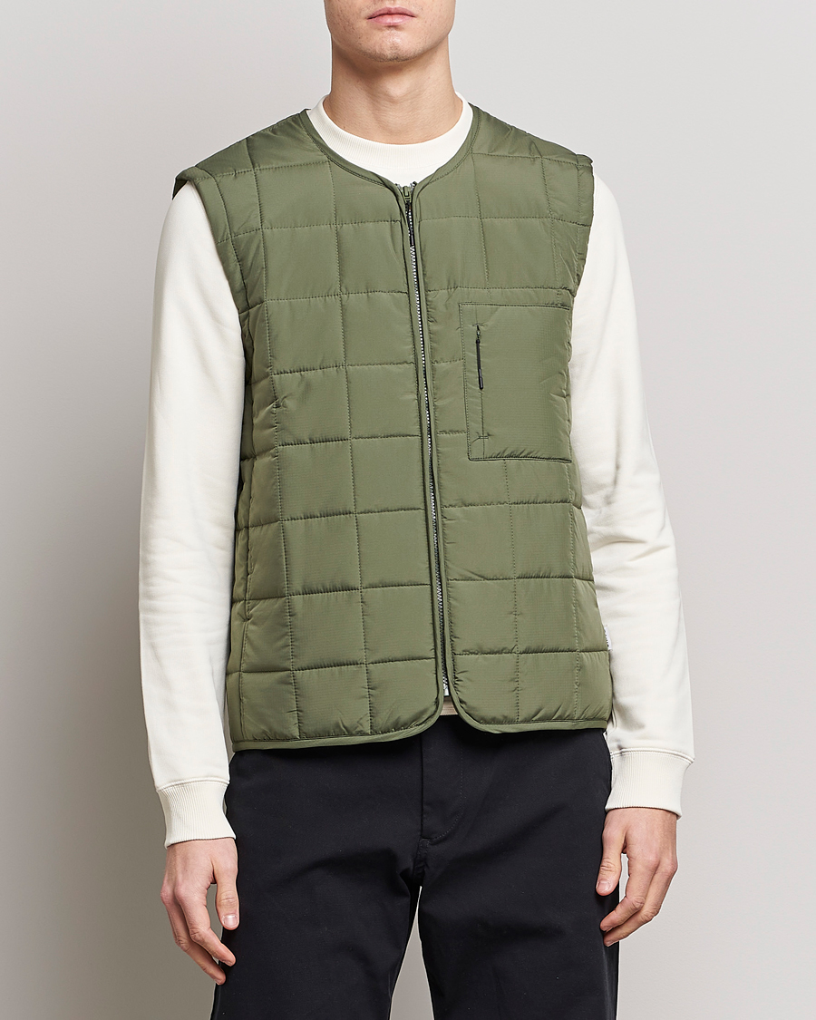 Hombres | Chalecos | RAINS | Liner Vest Evergreen