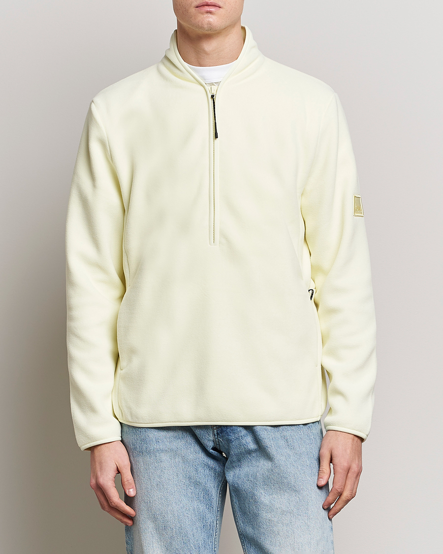 Hombres | Jerséis y prendas de punto | RAINS | Fleece Half-Zip Pullover Straw