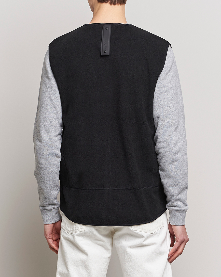 Hombres | Jerséis y prendas de punto | RAINS | Fleece Vest Black