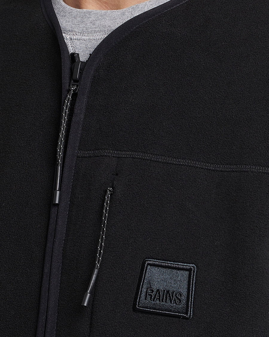 Hombres | Jerséis y prendas de punto | RAINS | Fleece Vest Black
