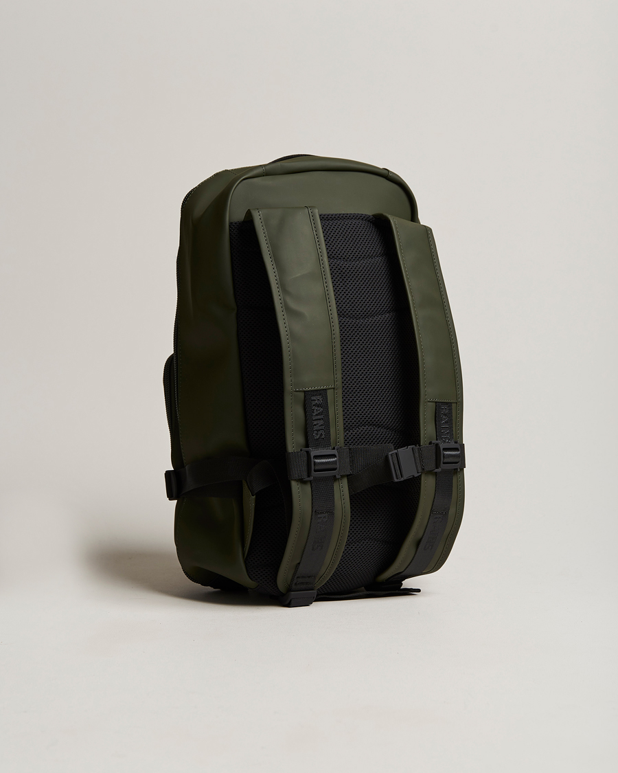 Hombres | RAINS Trail Rucksack Green | RAINS | Trail Rucksack Green